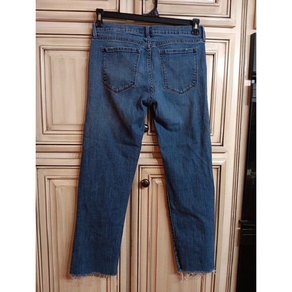 BANANA REPUBLIC‎ Girlfriend Jeans Women's Size 28 Distressed - Picture 5 of 6